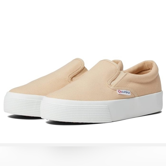 Superga 2306 Cotu Sneaker Light Beige Size 8US EUR39